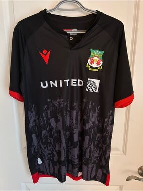 Wrexham AFC Men’s Black & Red Football Jersey